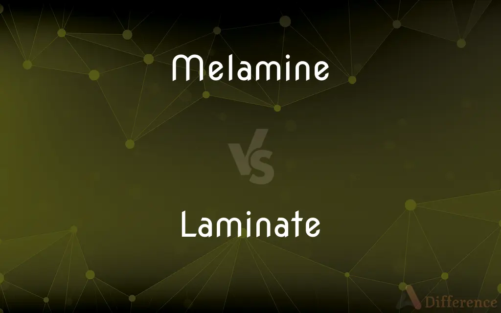 Melamine vs. Laminate — What's the Difference?
