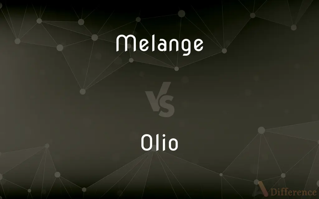 Melange vs. Olio — What's the Difference?