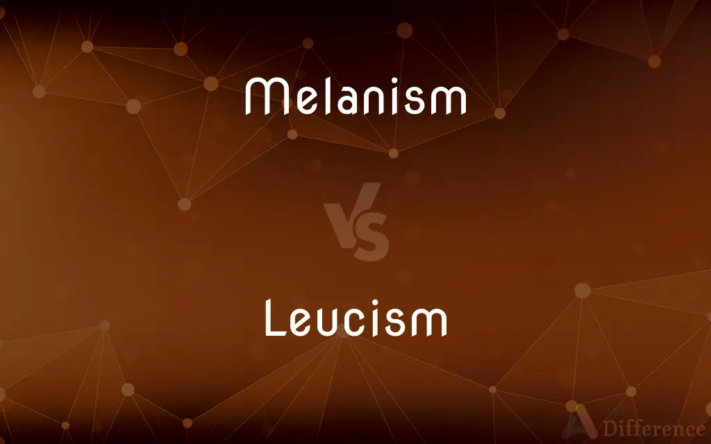 Melanism vs. Leucism — What's the Difference?