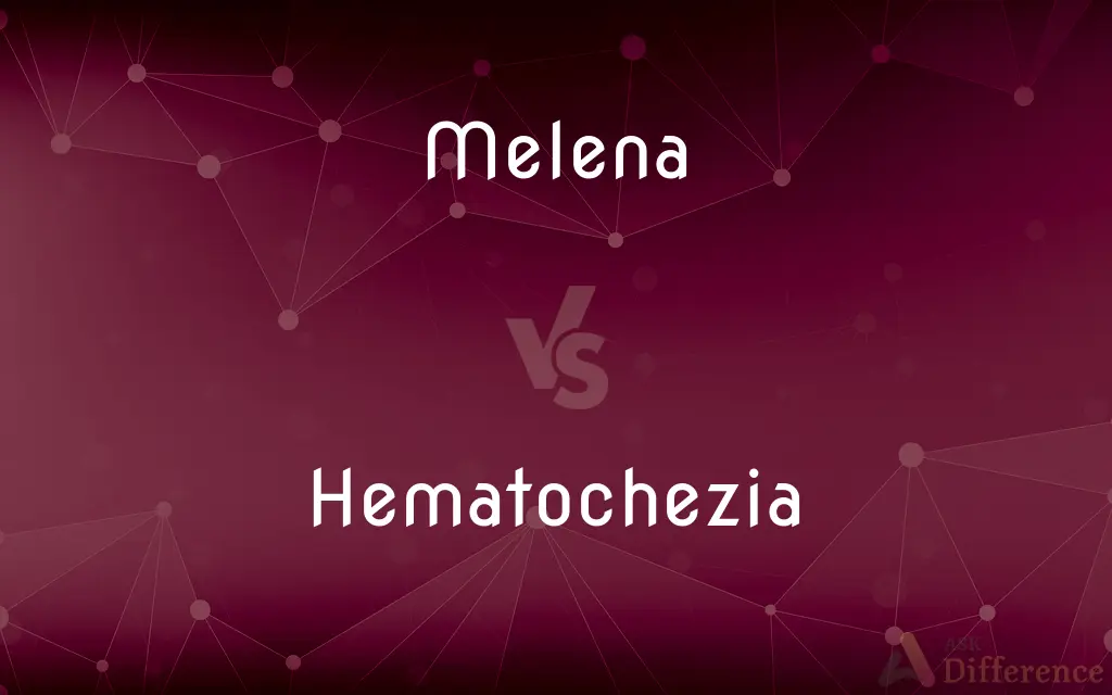 Melena vs. Hematochezia — What's the Difference?