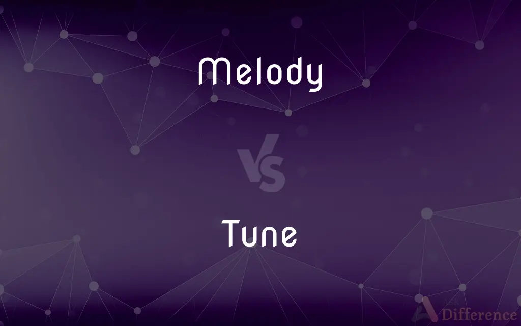 Melody vs. Tune — What's the Difference?