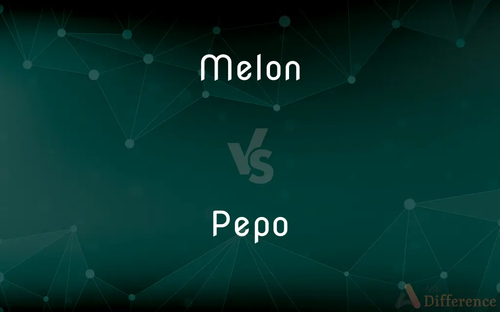 Melon vs. Pepo — What's the Difference?