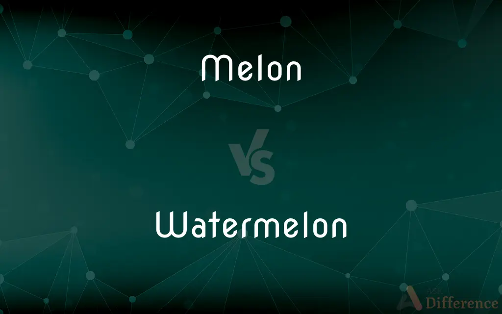 Melon vs. Watermelon — What's the Difference?