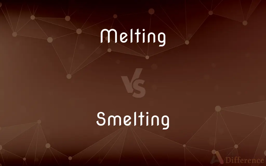 Melting vs. Smelting — What's the Difference?