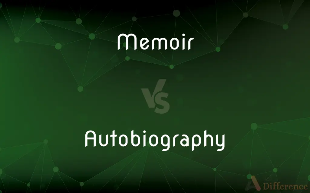 Memoir vs. Autobiography