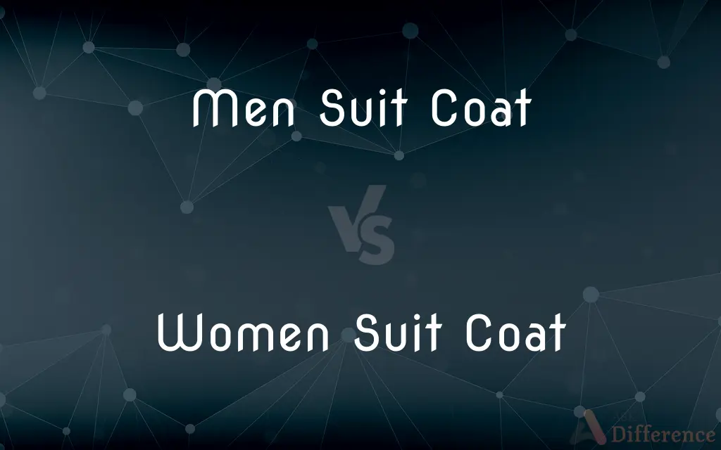 Men Suit Coat vs. Women Suit Coat — What's the Difference?