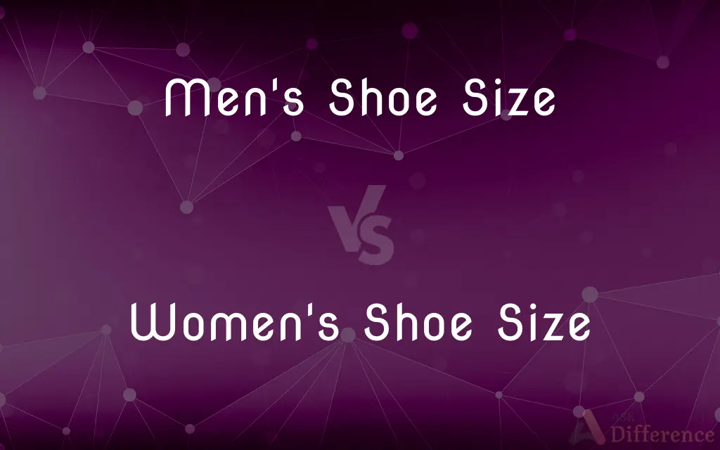 Men's Shoe Size vs. Women's Shoe Size — What's the Difference?