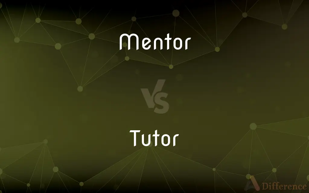 Mentor vs. Tutor — What's the Difference?