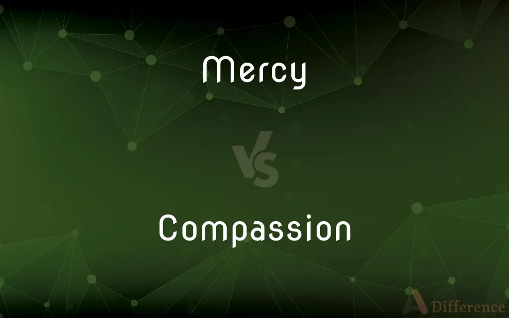 Mercy vs. Compassion — What's the Difference?