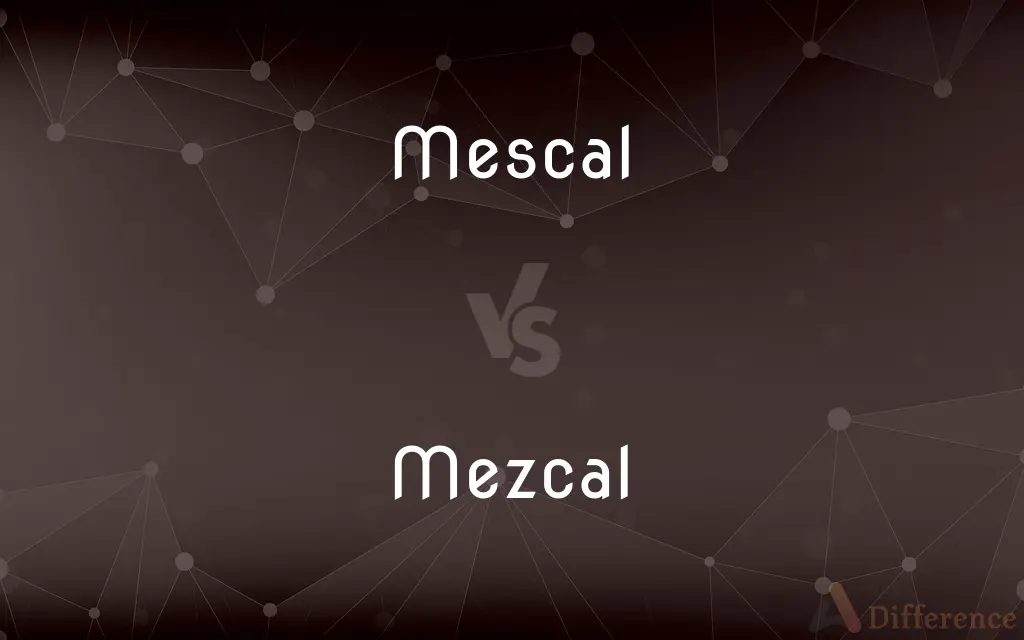 Mescal vs. Mezcal — What's the Difference?