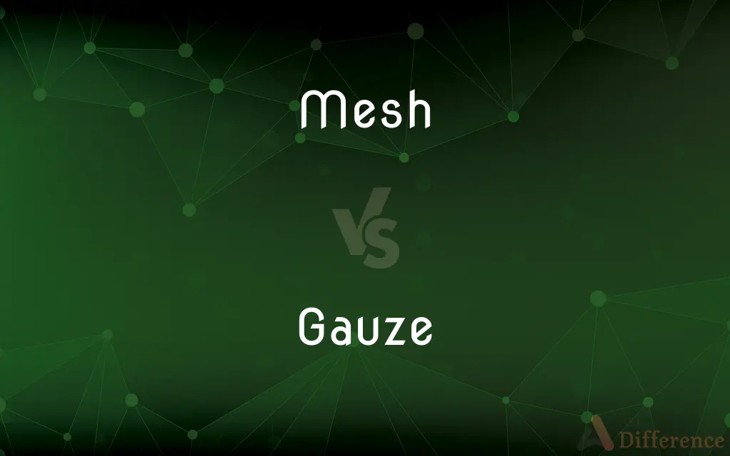 Mesh vs. Gauze — What's the Difference?