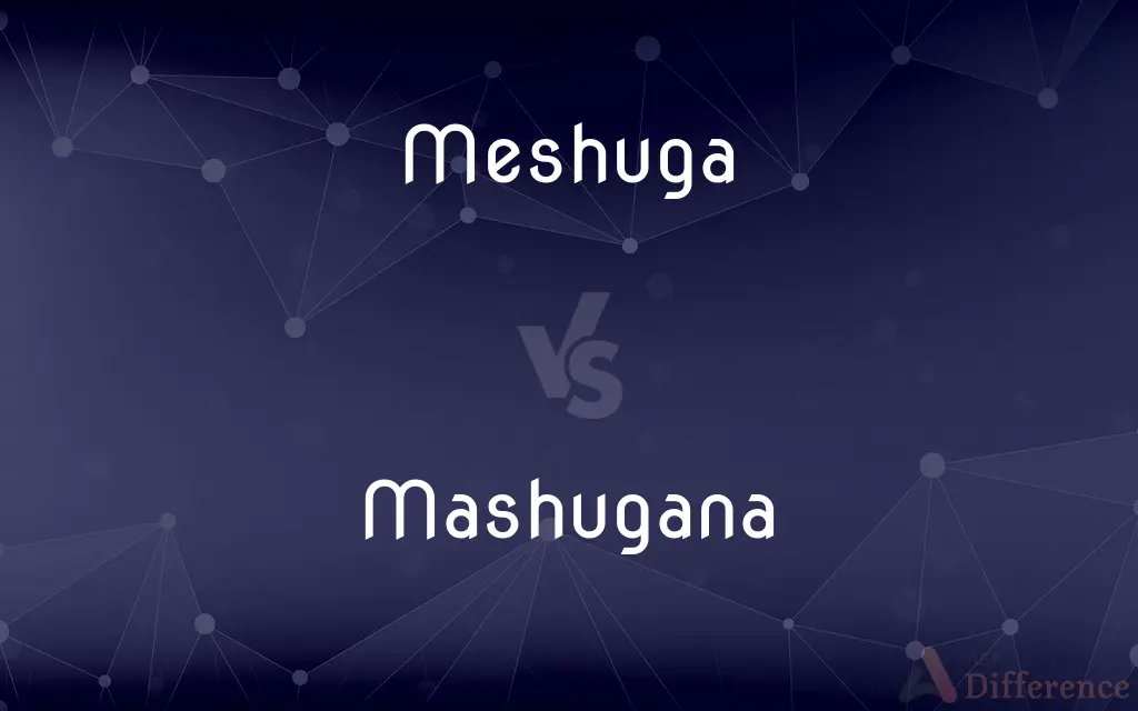 Meshuga vs. Mashugana — What's the Difference?