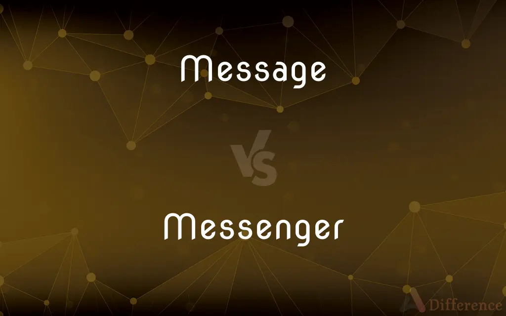 Message vs. Messenger — What's the Difference?