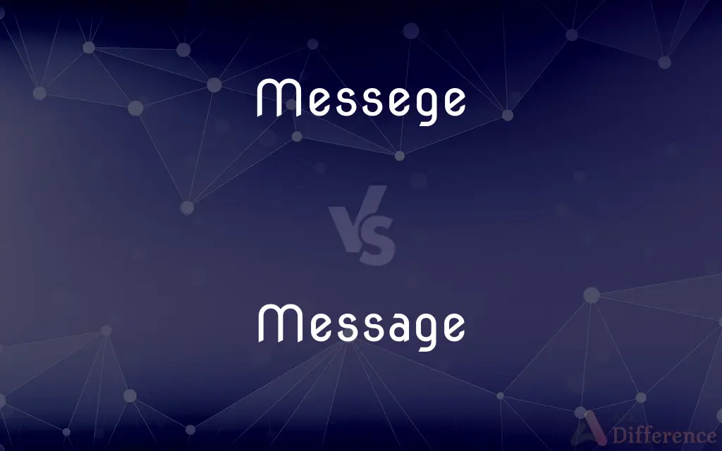 Messege vs. Message — Which is Correct Spelling?