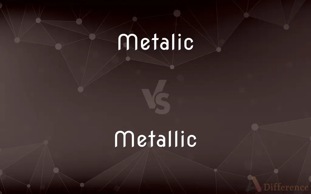 Metalic vs. Metallic — Which is Correct Spelling?