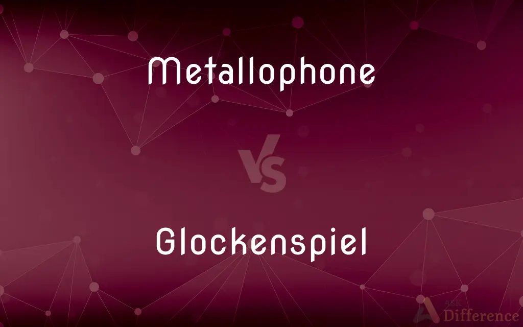 Metallophone vs. Glockenspiel — What's the Difference?