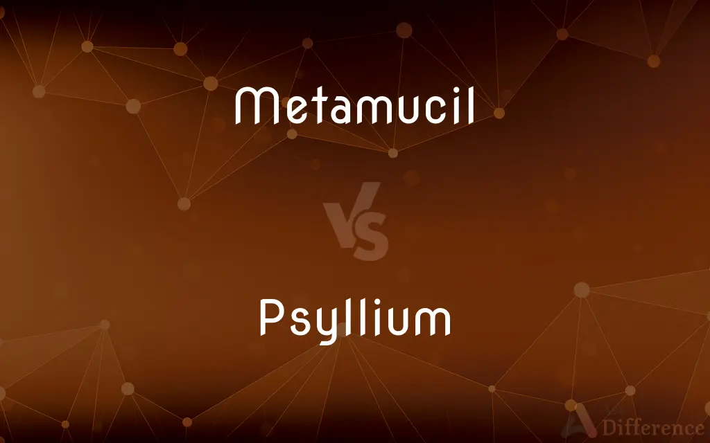 Metamucil vs. Psyllium — What's the Difference?