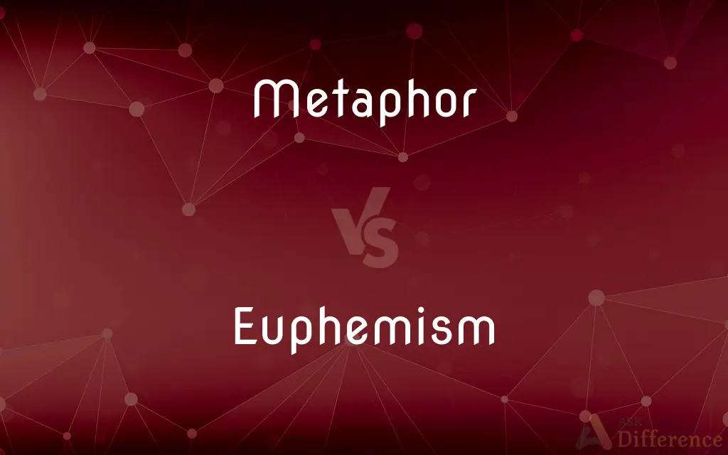 Metaphor vs. Euphemism — What's the Difference?