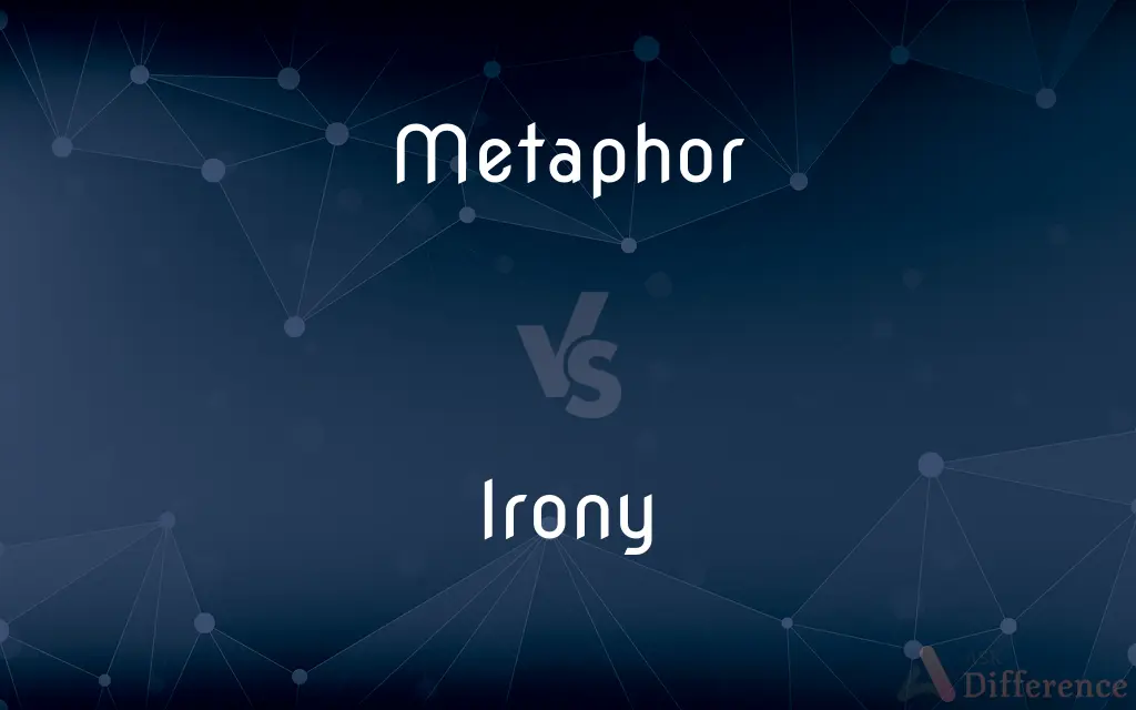 Metaphor vs. Irony — What's the Difference?