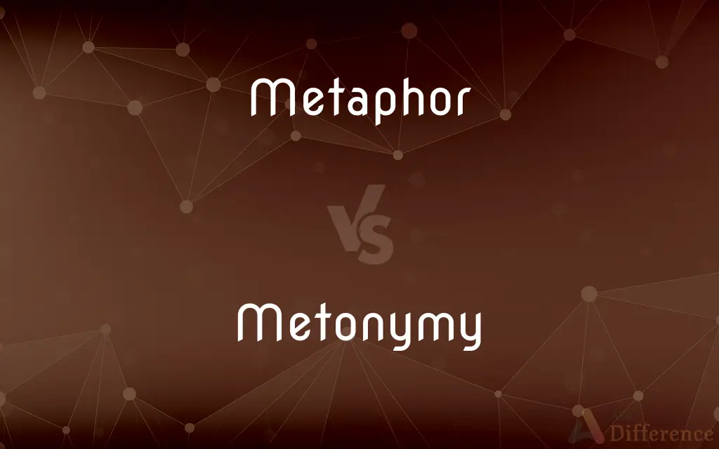 Metaphor vs. Metonymy — What's the Difference?