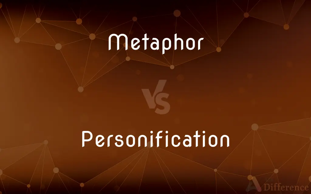 Metaphor vs. Personification — What's the Difference?
