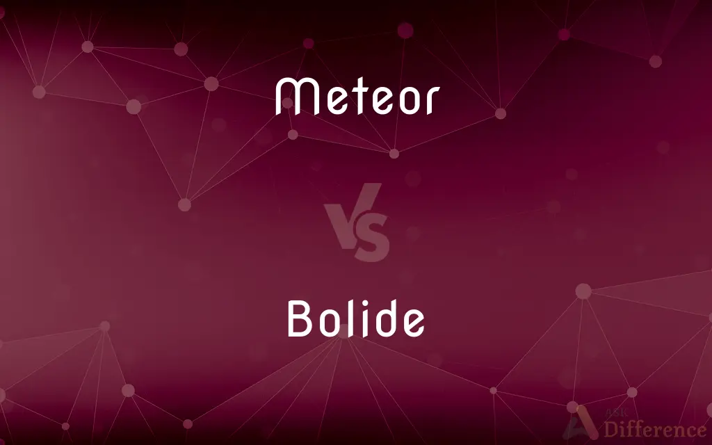 Meteor vs. Bolide — What's the Difference?