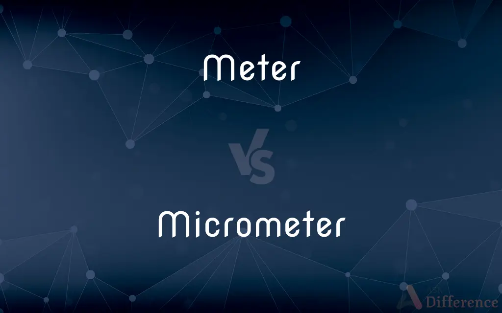 Meter vs. Micrometer — What's the Difference?