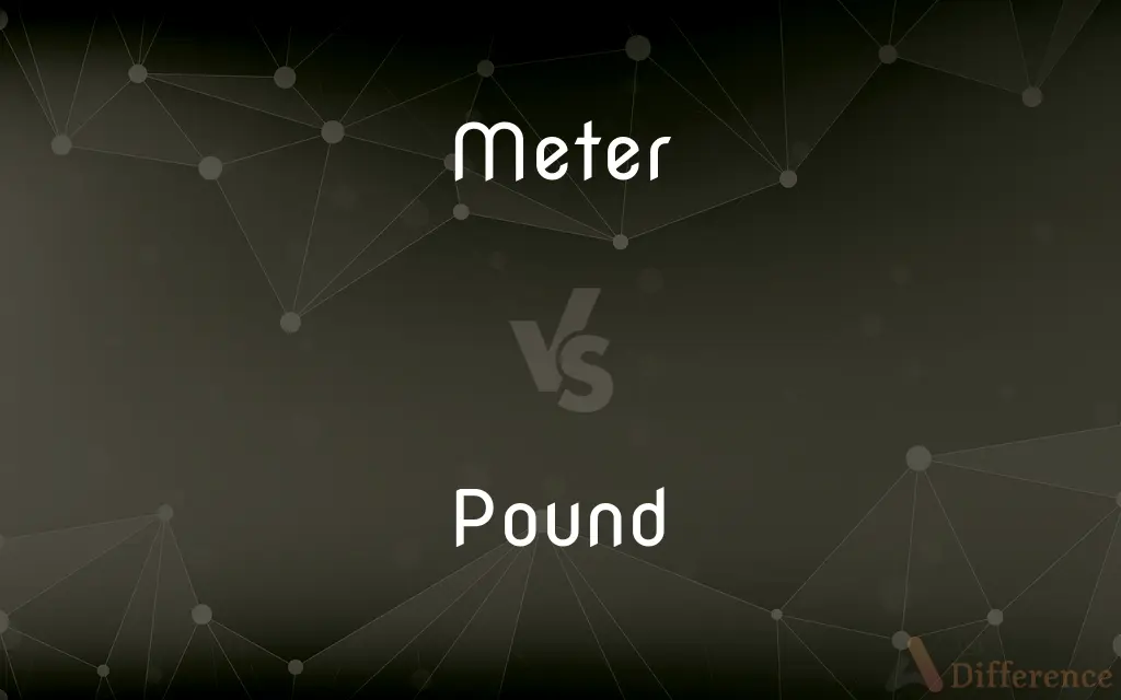 Meter vs. Pound — What's the Difference?