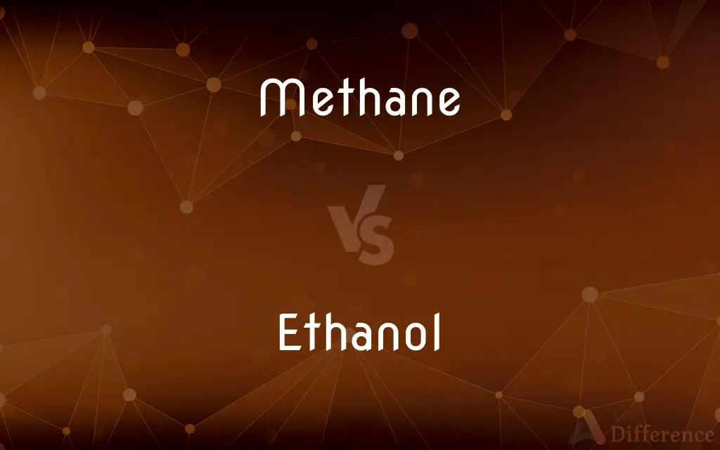 Methane vs. Ethanol — What's the Difference?