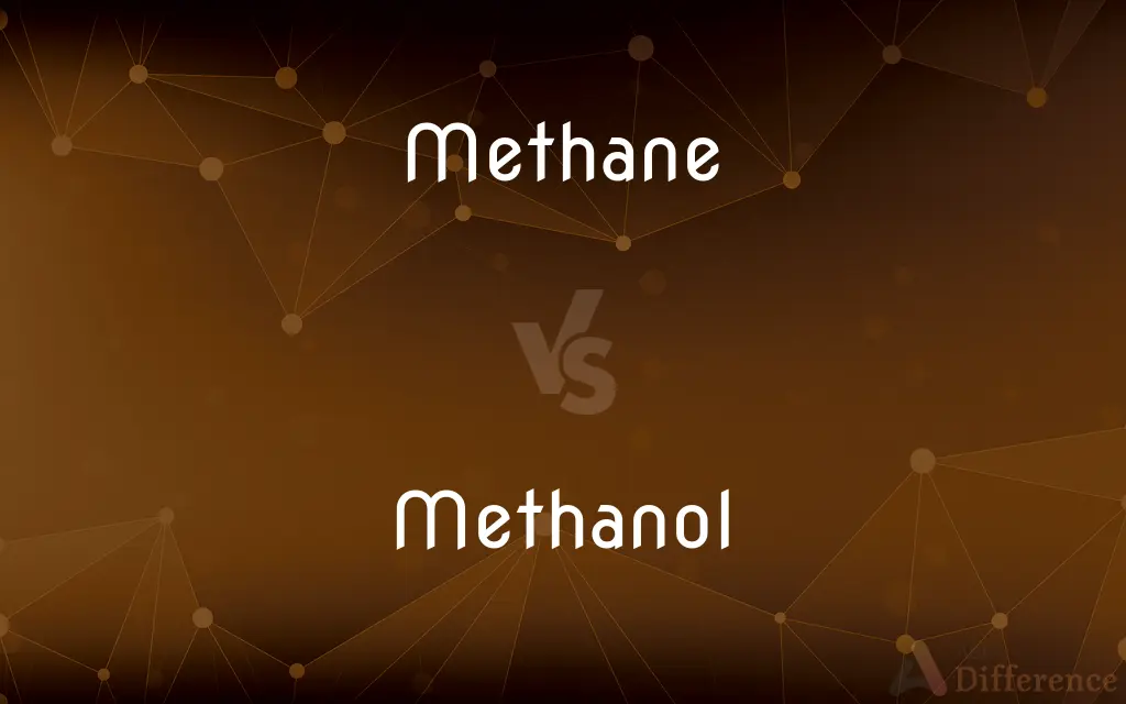 Methane vs. Methanol — What's the Difference?