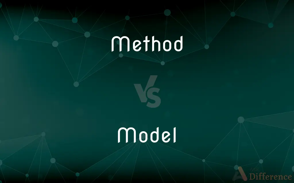 Method vs. Model — What's the Difference?