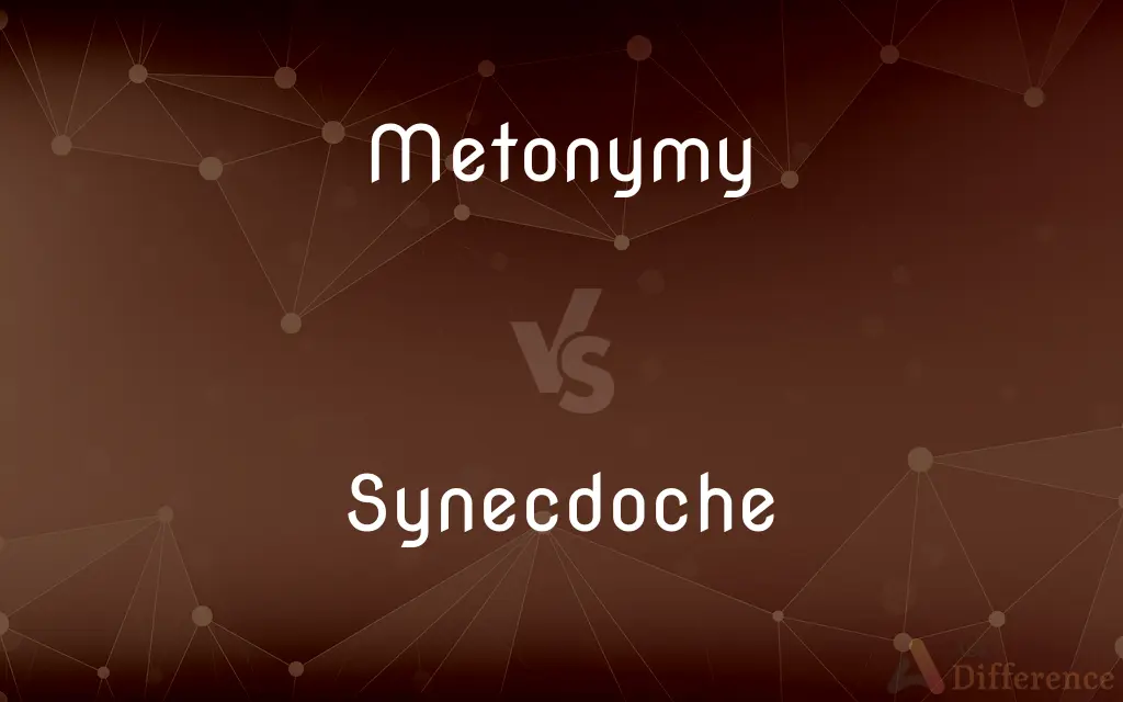 Metonymy vs. Synecdoche — What's the Difference?