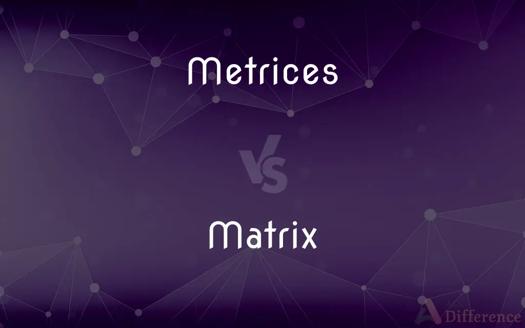 Metrices vs. Matrix — Which is Correct Spelling?
