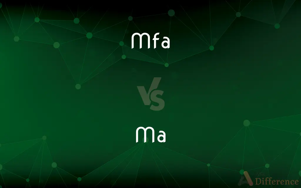 MFA vs. MA — What's the Difference?