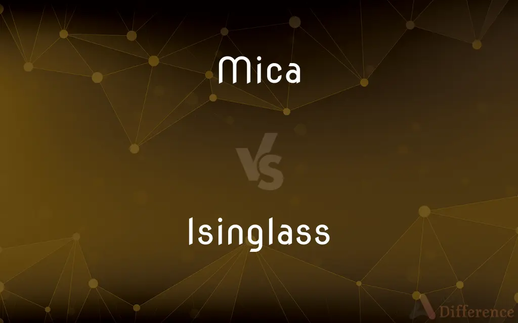 Mica vs. Isinglass — What's the Difference?