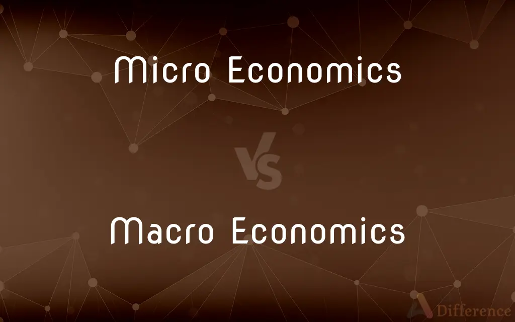 Micro Economics vs. Macro Economics — What's the Difference?