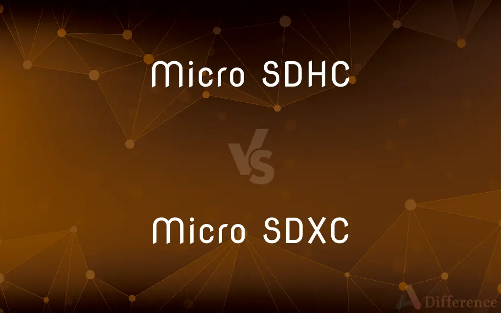 Micro SDHC vs. Micro SDXC — What's the Difference?