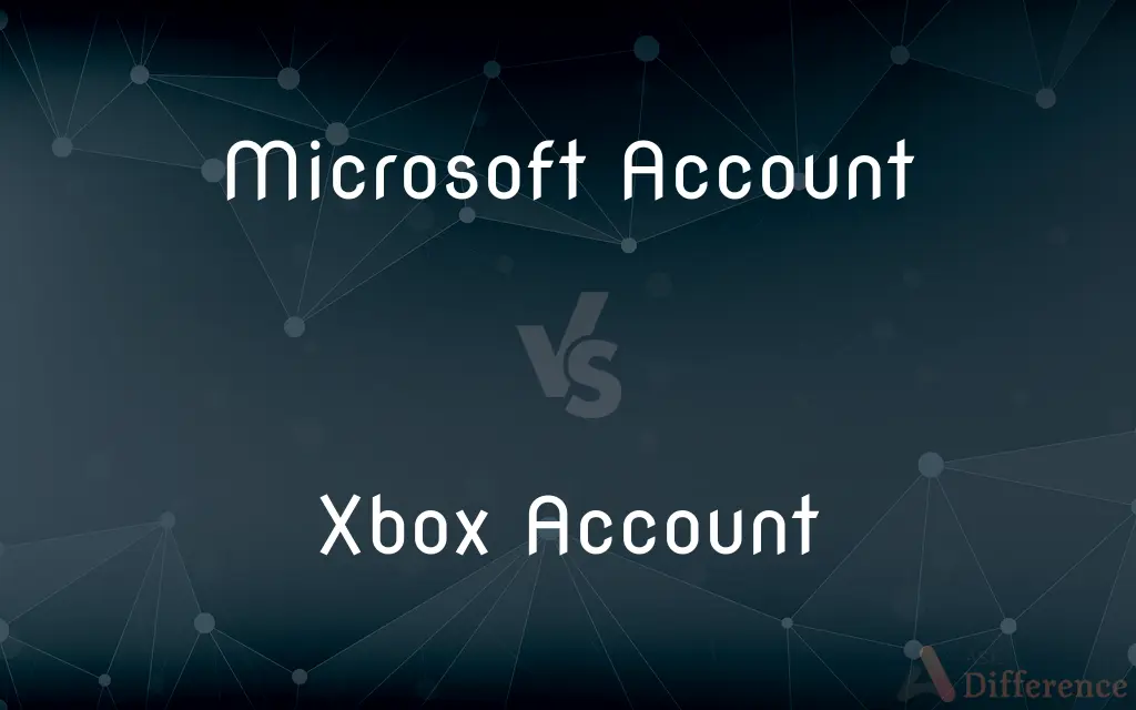Microsoft Account vs. Xbox Account — What's the Difference?