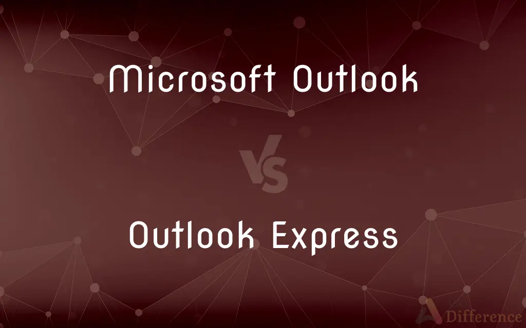 Microsoft Outlook vs. Outlook Express — What's the Difference?