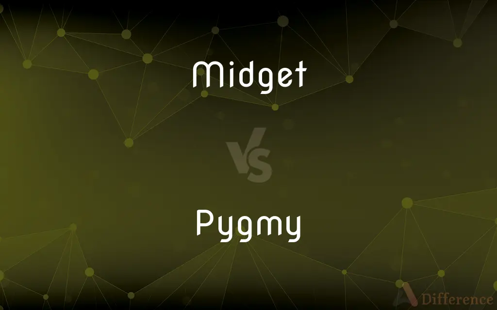 Midget vs. Pygmy — What's the Difference?