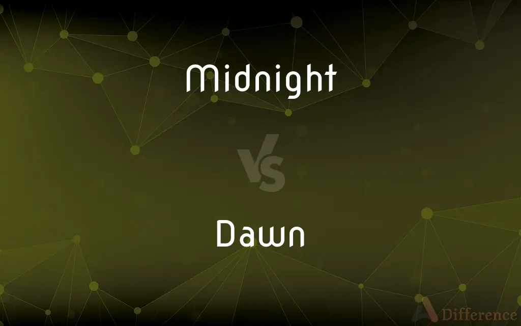 Midnight vs. Dawn — What's the Difference?