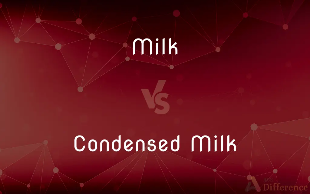 Milk vs. Condensed Milk — What's the Difference?