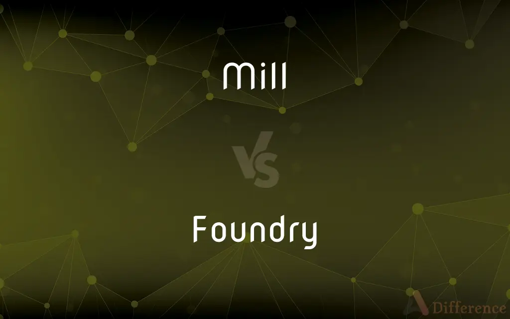 Mill vs. Foundry — What's the Difference?