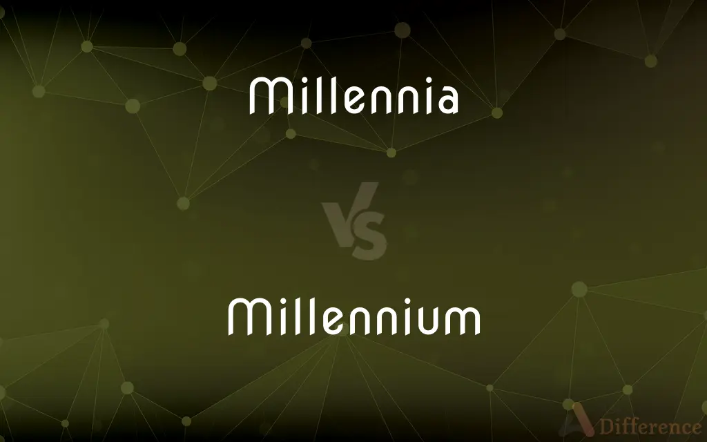 Millennia vs. Millennium — What's the Difference?