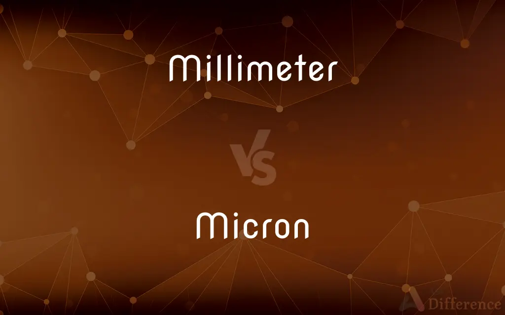Millimeter vs. Micron — What's the Difference?