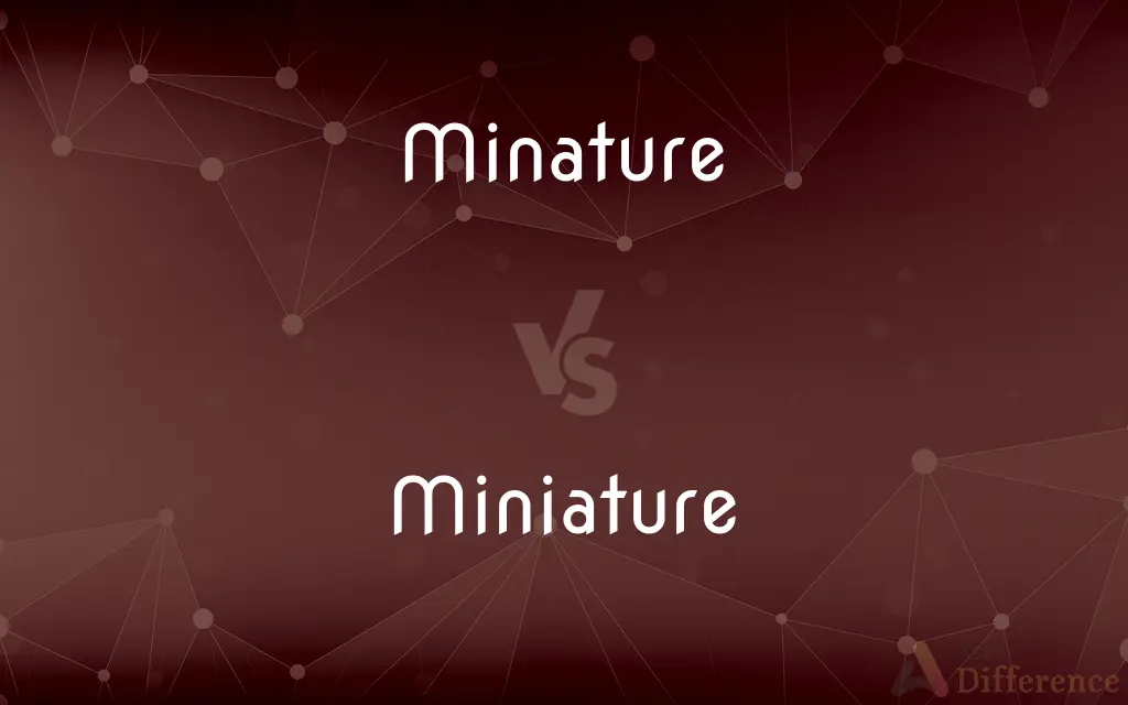 Minature vs. Miniature — Which is Correct Spelling?