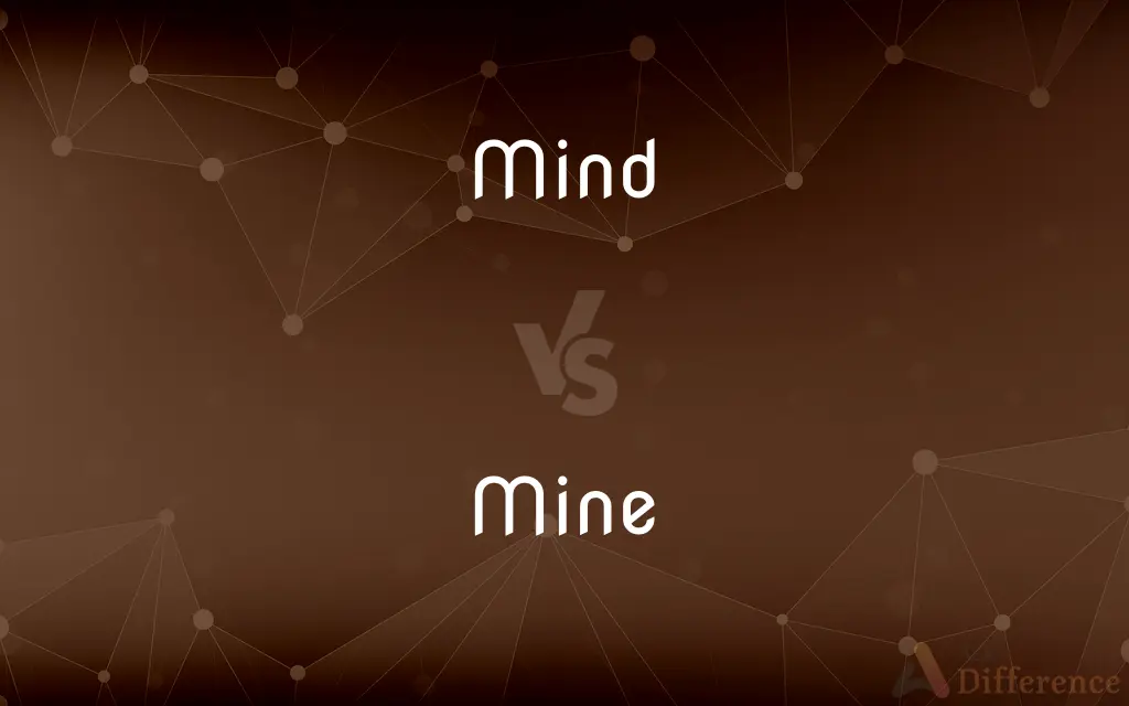 Mind vs. Mine — What's the Difference?