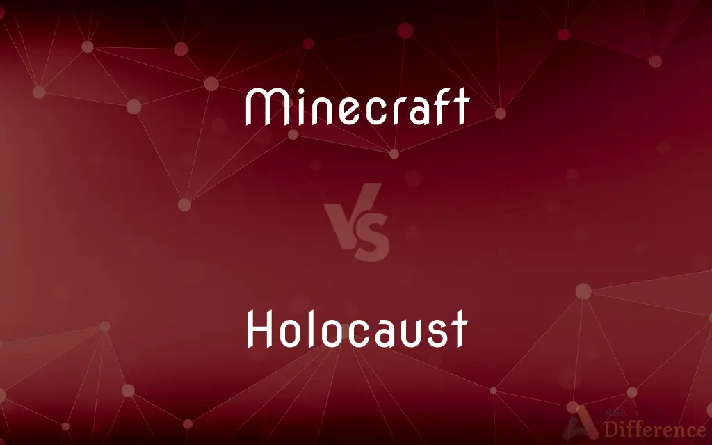 Minecraft vs. Holocaust — What's the Difference?