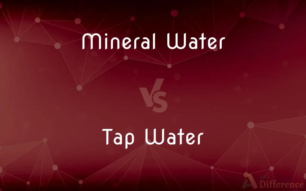 Mineral Water vs. Tap Water — What's the Difference?