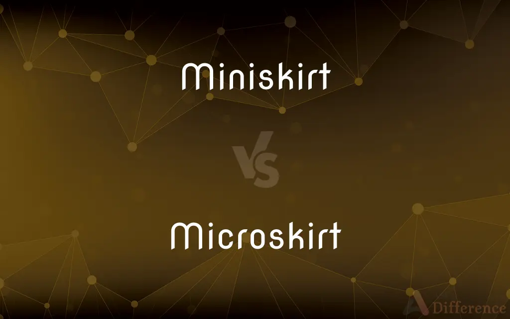 Miniskirt vs. Microskirt — What's the Difference?